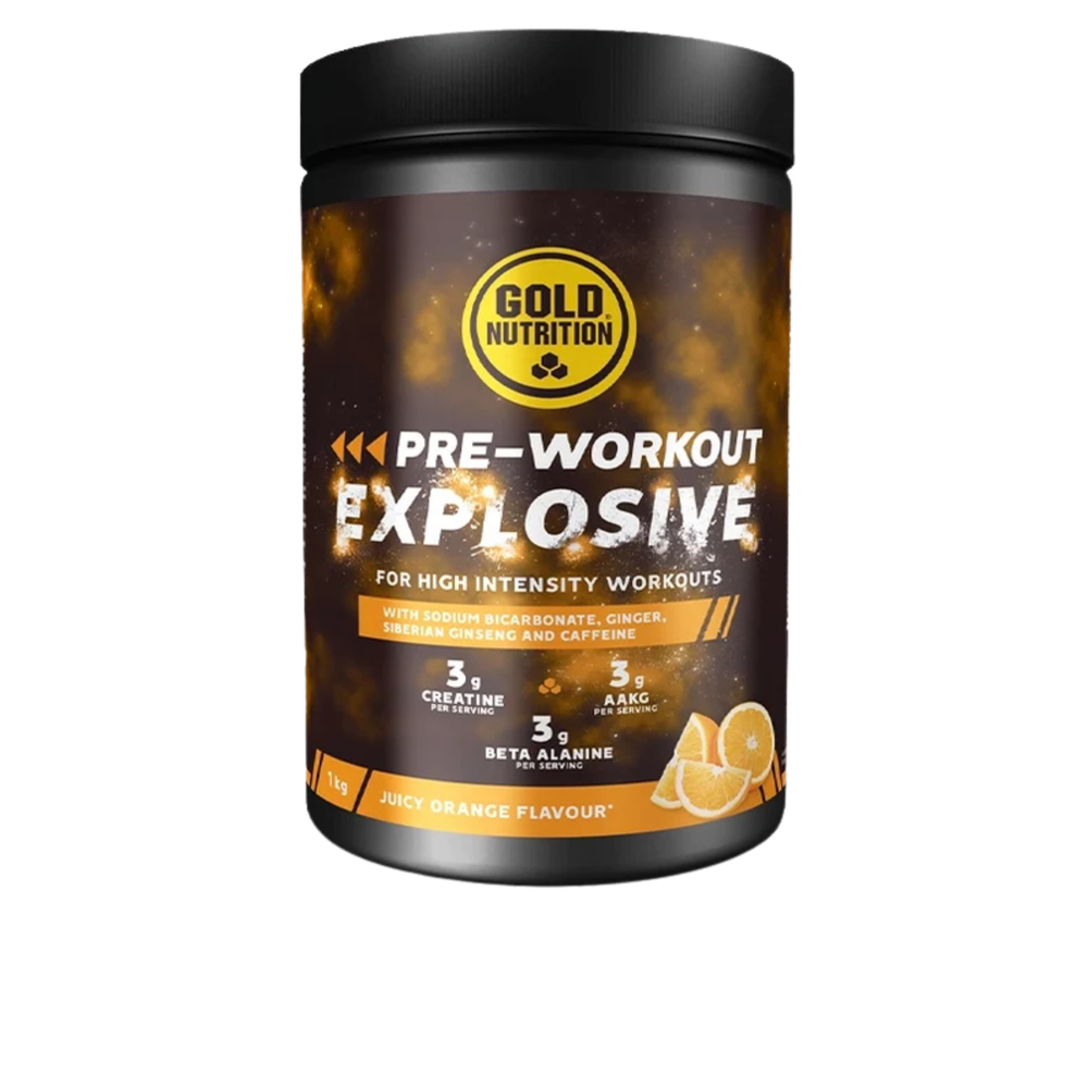 Pre-Workout Explosive - 1kg - Laranja - GoldNutrition