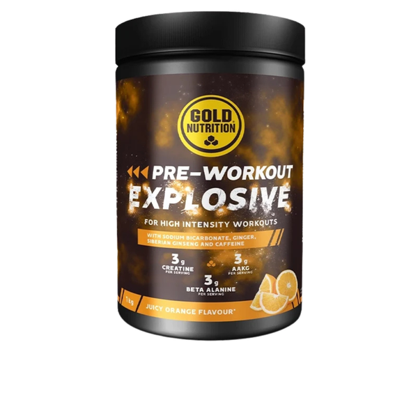 Pre-Workout Explosive - 1kg - Laranja - GoldNutrition