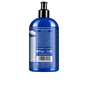 Sabonete Líquido Biológico de Açúcar - Hortelã-Pimenta - 355 ml - Dr. Bronner’s