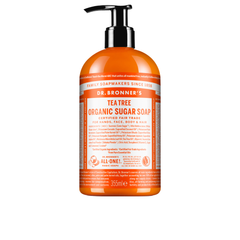 Sabonete Líquido Biológico de Açúcar - Árvore-do-chá (Tea Tree) - 355 ml - Dr. Bronner’s