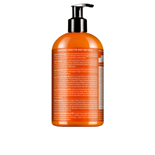 Sabonete Líquido Biológico de Açúcar - Árvore-do-chá (Tea Tree) - 355 ml - Dr. Bronner’s