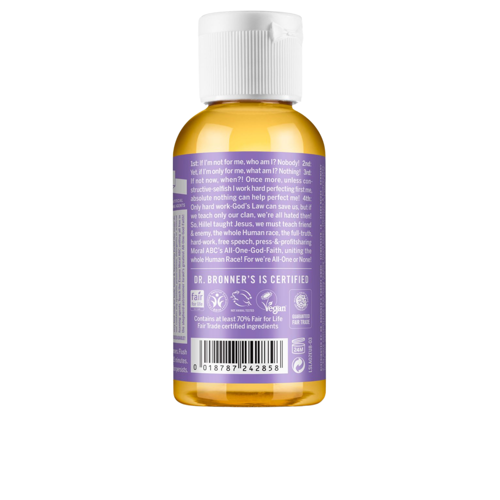 Sabonete Líquido Biológico de Castela - Lavanda - 60 ml - Dr. Bronner’s