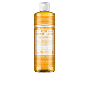 Sabonete Líquido Biológico De Castela - Citrus-Orange - 475 ml - Dr. Bronner’s