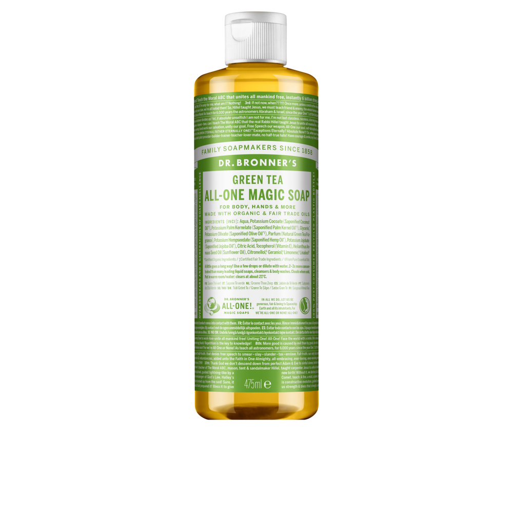 Sabonete Líquido Biológico De Castela - Chá Verde - 475 ml - Dr. Bronner’s