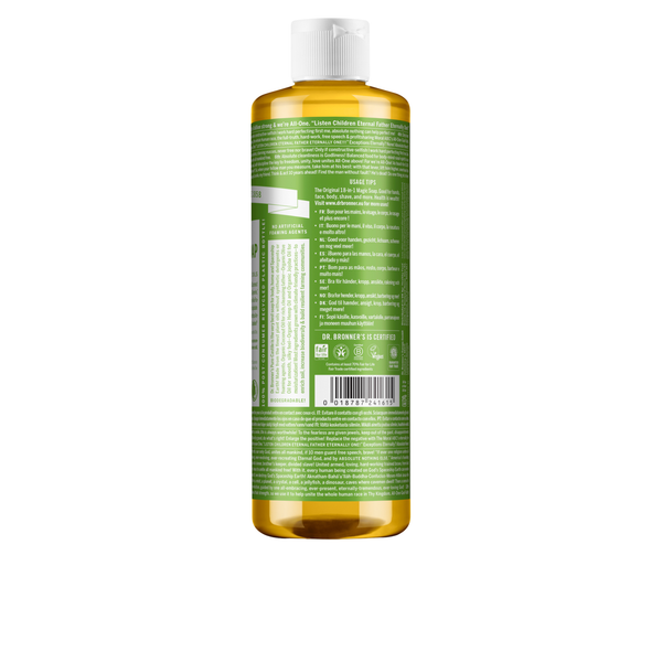 Sabonete Líquido Biológico De Castela - Chá Verde - 475 ml - Dr. Bronner’s