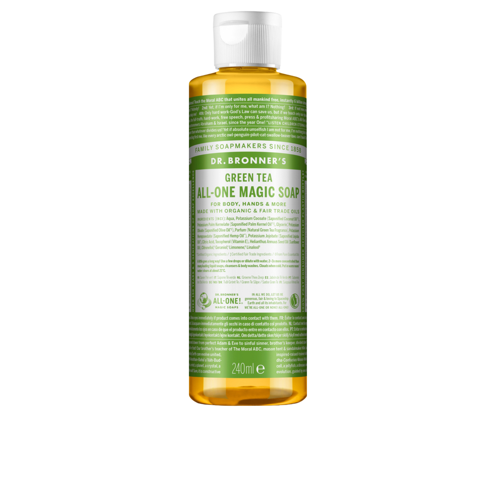 Sabonete Líquido Biológico De Castela - Chá Verde - 240ml - Dr. Bronner’s