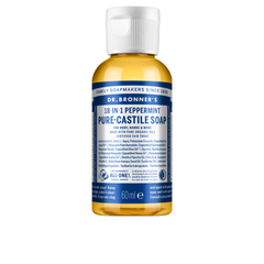 Sabonete Líquido Biológico De Castela - Hortelã-Pimenta - 60 ml - Dr. Bronner's