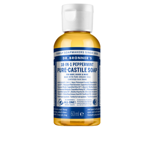 Sabonete Líquido Biológico De Castela - Hortelã-Pimenta - 60 ml - Dr. Bronner's