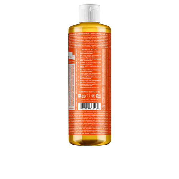 Sabonete Líquido Biológico De Castela - Árvore-do-chá (Tea Tree) - 240 ml - Dr. Bronner’s