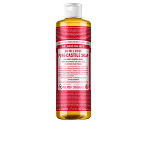 Organic Castile Liquid Soap - Rose - 475 ml