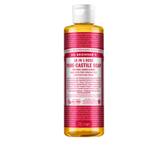 Organic Liquid Castile Soap - Rose - 240 ml
