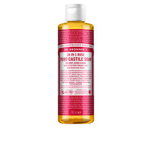 Organic Liquid Castile Soap - Rose - 240 ml