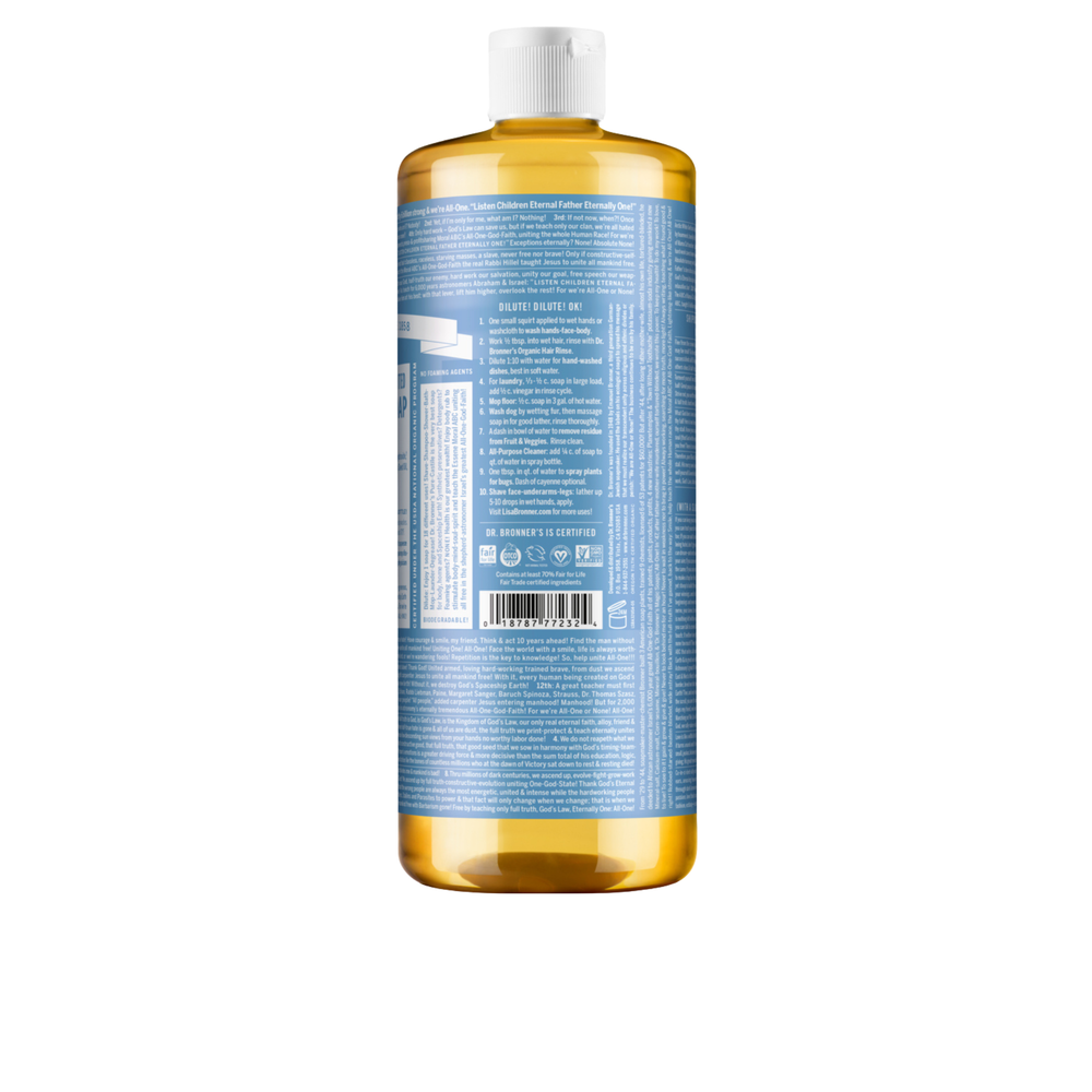 Sabonete Líquido Biológico De Castela - Soft Baby - 945 ml