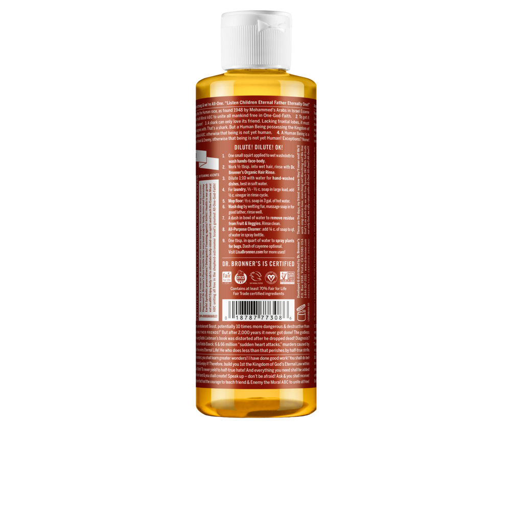 Sabonete Líquido Biológico De Castela - Eucalipto - 240 ml - Dr. Bronner’s