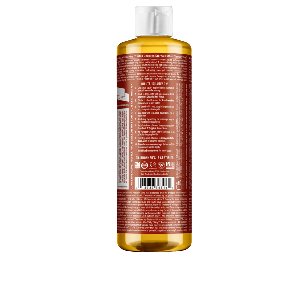 Sabonete Líquido Biológico De Castela - Eucalipto - 475 ml - Dr. Bronner’s