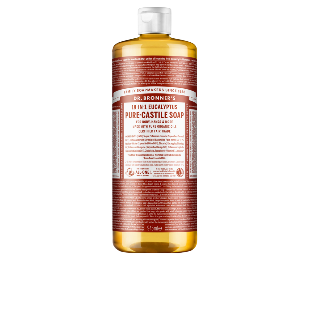 Sabonete Líquido Biológico De Castela - Eucalipto - 945 ml - Dr. Bronner's