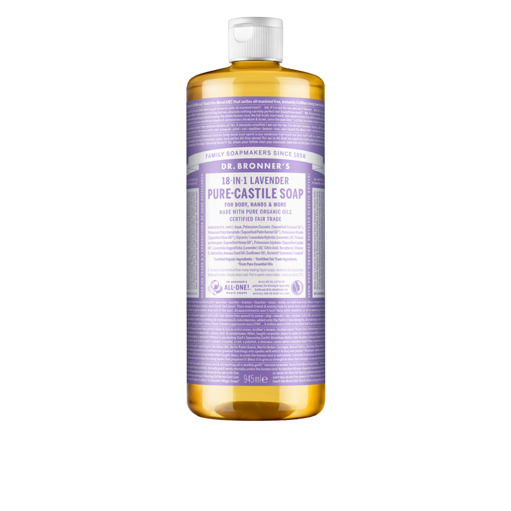 Sabonete Líquido Biológico De Castela - Lavanda - 945 ml - Dr. Bronner’s