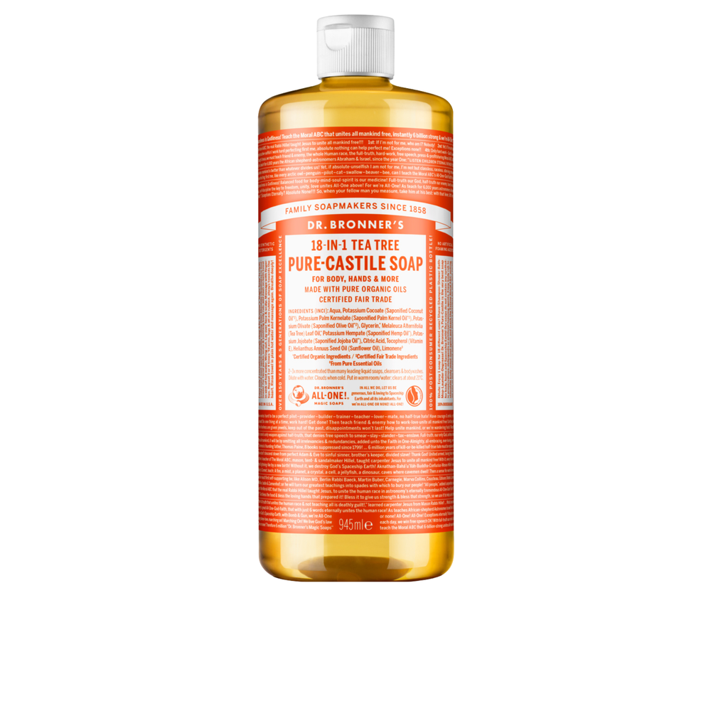 Sabonete Líquido Biológico De Castela - Árvore-do-chá (Tea Tree) - 945 ml - Dr. Bronner's