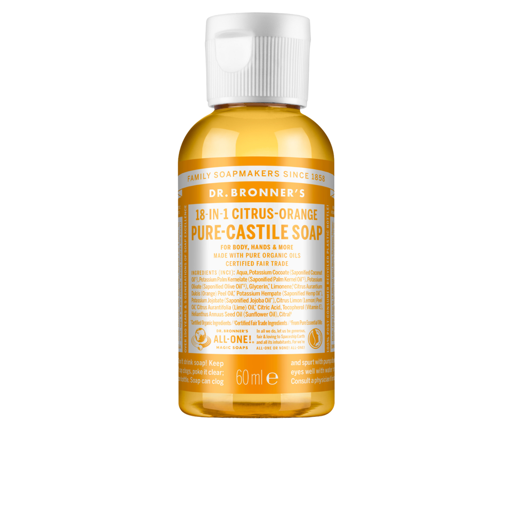 Sabonete Líquido Biológico De Castela - Citrus-Orange - 60 ml