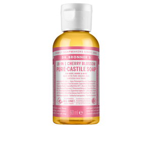 Sabonete Líquido Biológico De Castela - Flor de Cerejeira - 60 ml - Dr. Bronner's