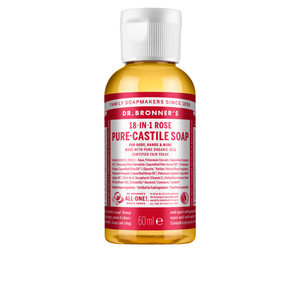 Sabonete Líquido Biológico De Castela - Rosa - 60 ml - Dr. Bronner's
