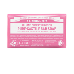 Sabonete Biológico de Castela - Flor de Cerejeira - 140 g - Dr. Bronner’s