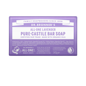 Organic Castile Soap - Lavender - 140 g