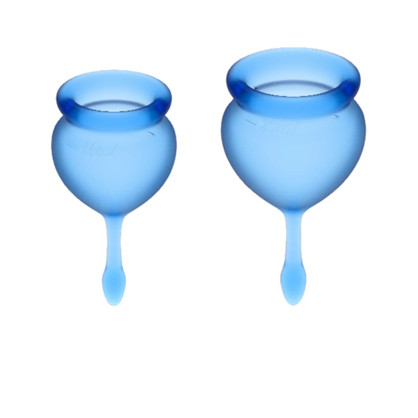 Kit de Copos menstruais Feel Good - 15 ml + 20 ml - Satisfyer