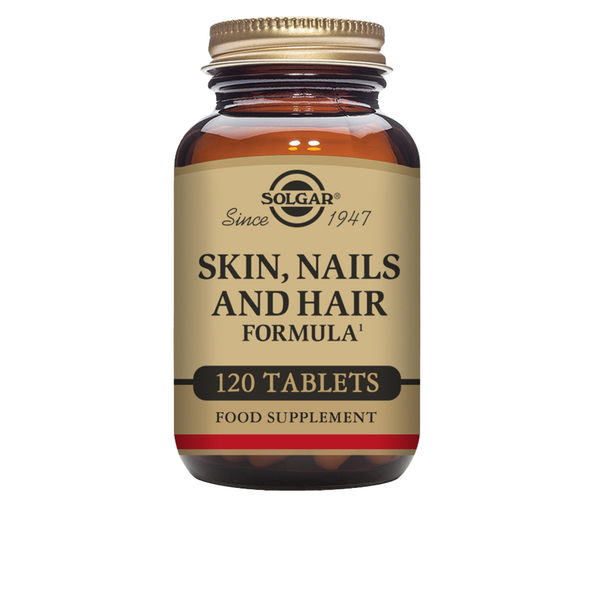 Skin Nails & Hair Fórmula - 120 comprimidos - Solgar