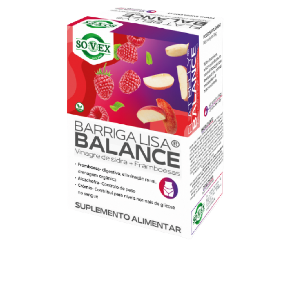Barriga Lisa Balance - 60 cápsulas - Sovex