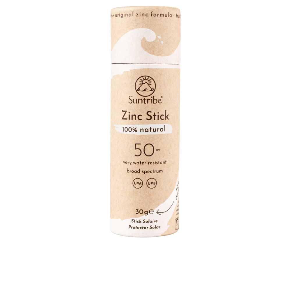 Stick Protetor Solar Zinco FPS 50 Branco - 30g - Suntribe