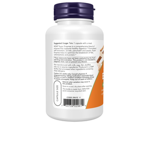 Super Enzymes - 90 cápsulas - Now