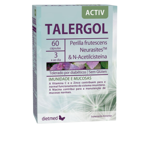 Talergol - 60 cápsulas - Dietmed