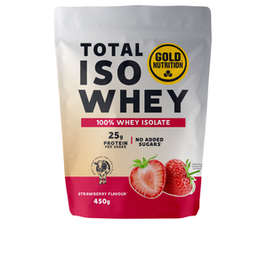 Total Iso Whey - 450 g - Morango - GoldNutrition