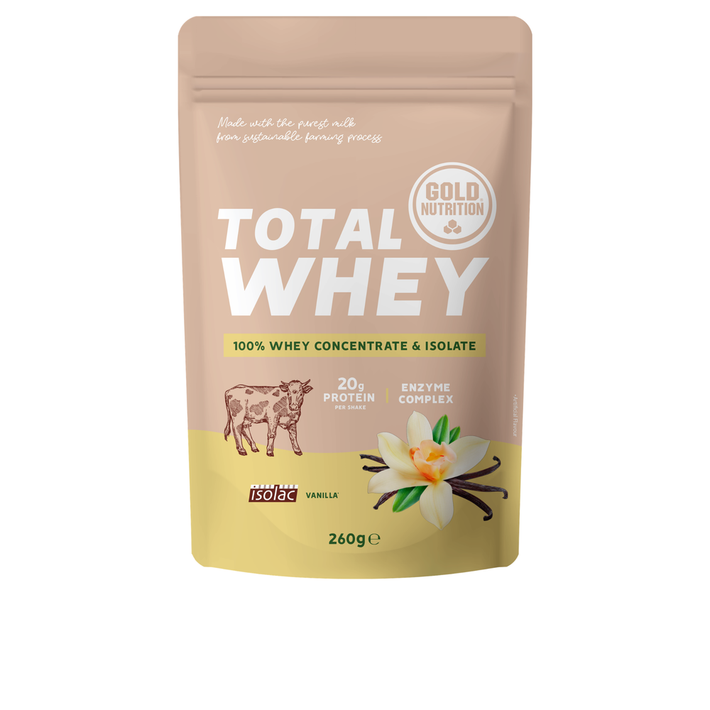 Total Whey - 260 g - Baunilha - GoldNutrition