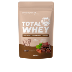 Total Whey - 260 g - Chocolate-Avelã - GoldNutrition
