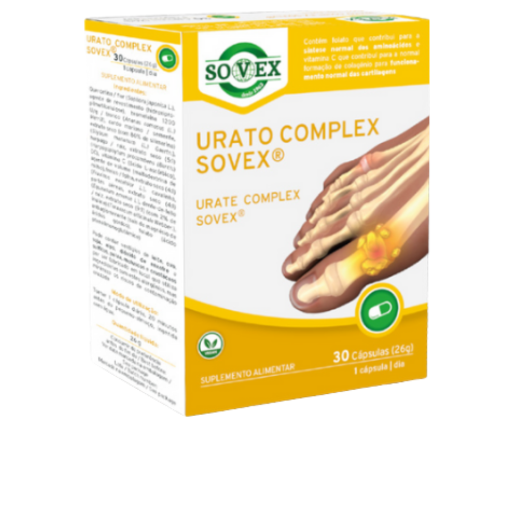Urato Complex Sovex - 30 cápsulas - Sovex