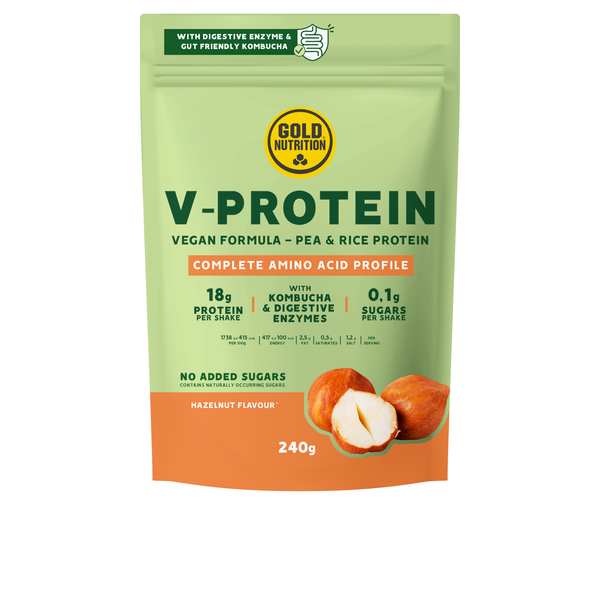 V-Protein - 240 g - Avelã - GoldNutrition