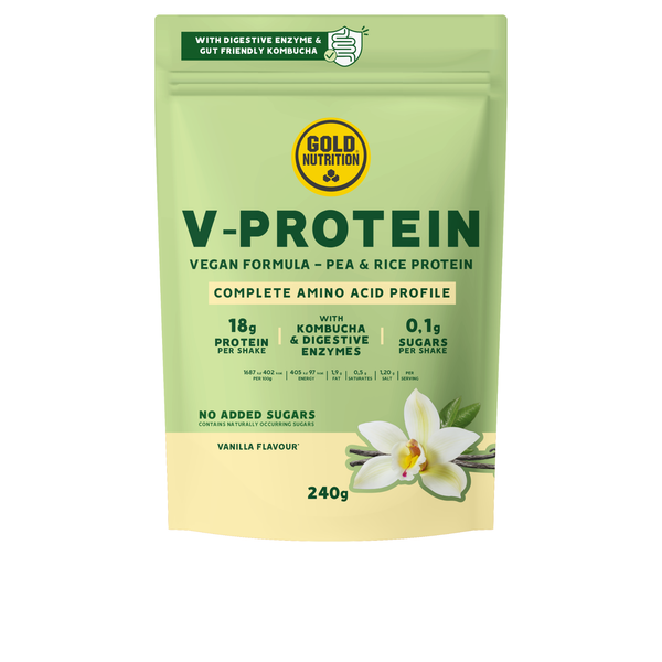 V-Protein - 240 g - Baunilha - GoldNutrition