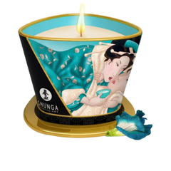 Vela de massagem Mini Caress - 170 ml -   Flores Tropicais - Shunga