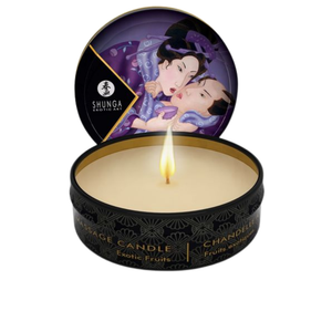 Vela de massagem Mini Caress - 30 ml - Frutas Exóticas - Shunga