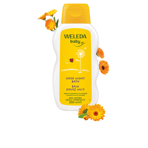 Banho Noite Tranquila - 200 ml - Weleda Baby