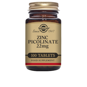 Zinc Picolinate 22MG - 100 comprimidos - Solgar