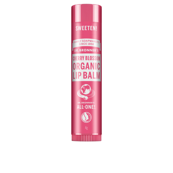 Batom Hidratante Biológico - Flor de Cerejeira - 4 g - Dr. Bronner’s