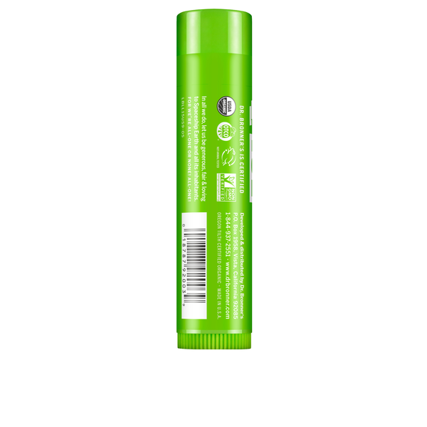 Batom Hidratante Biológico - Lima-Limão - 4 g - Dr. Bronner’s