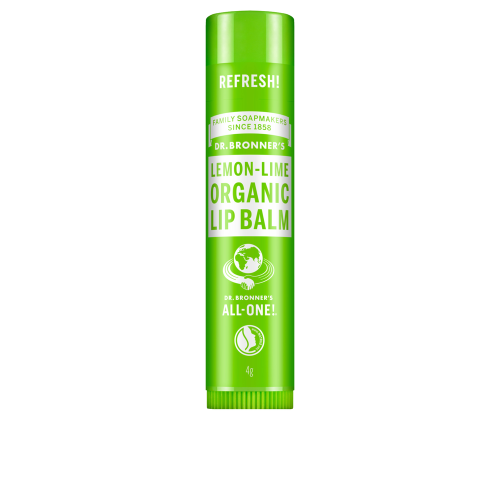 Batom Hidratante Biológico - Lima-Limão - 4 g - Dr. Bronner’s