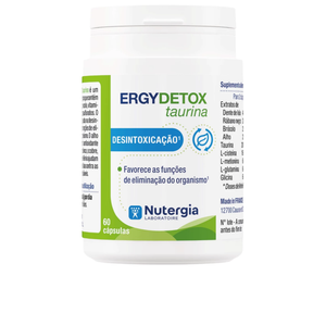 ErgyDetox Taurina - 60 cápsulas - Nutergia