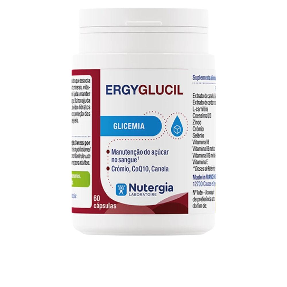 ErgyGlucil - 60 cápsulas - Nutergia