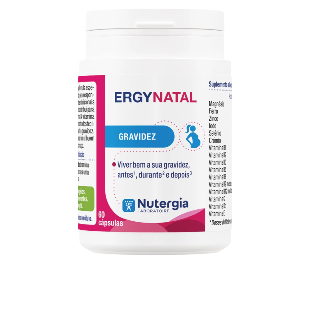 ErgyNatal - 60 cápsulas - Nutergia