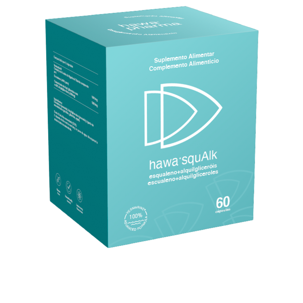 Hawa Squalk - 60 cápsulas - Hawa Pharma